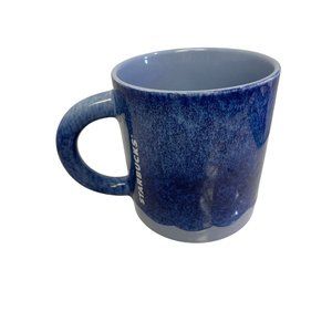 Starbucks Coffee Mug Cup Blue Periwinkle Drip Ombre Ceramic 14oz/414ml 2022